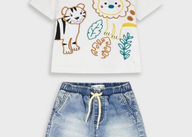 Σετ μπλούζα με σορτς | ΜΠΛΕ ΤΖΗΝ - Energiers - 